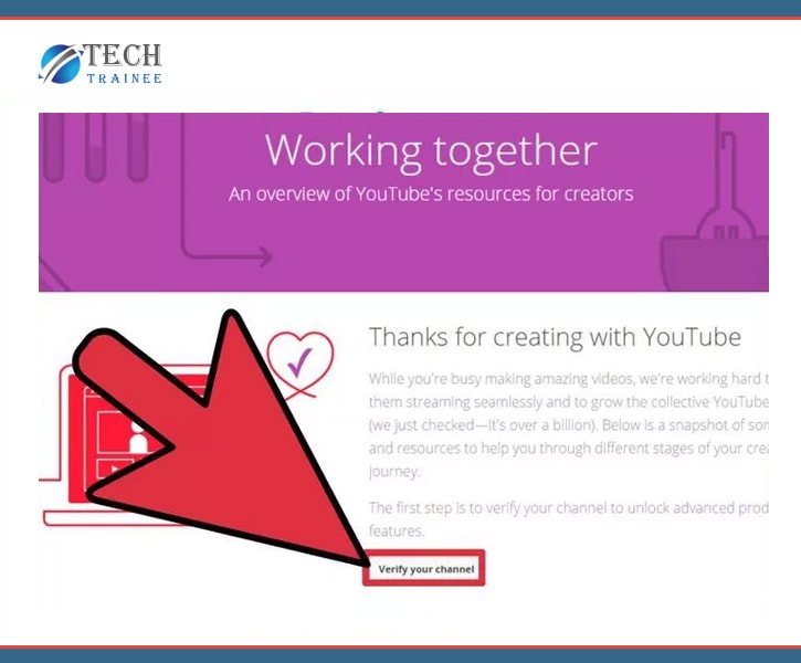 youtube chanel verification