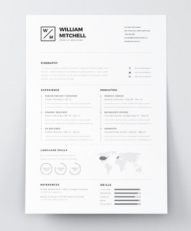 free biodata template