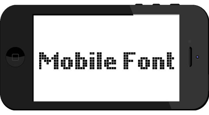 how to change mobile font
