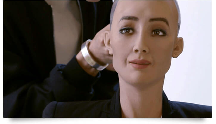 sophia is a robot