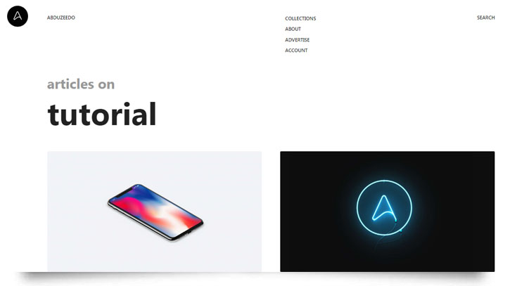 abduzeedo site