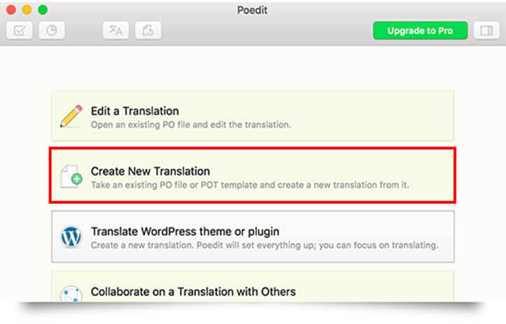 create translation