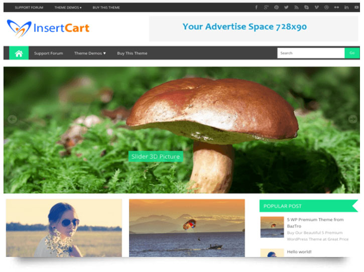 digital theme