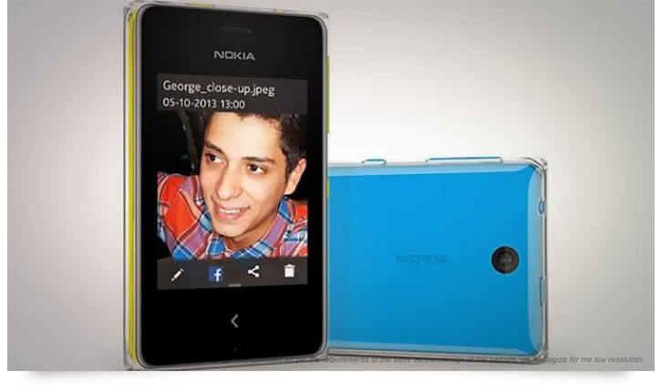 1. Nokia Asha 500
