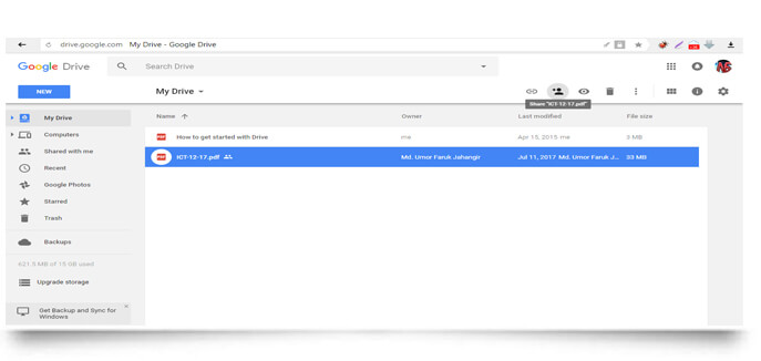 Sharing Files on Desktop