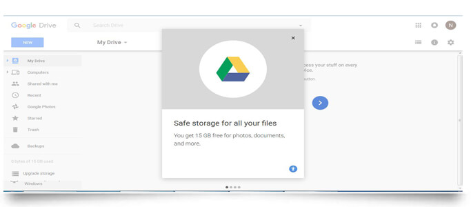 Use of google drive