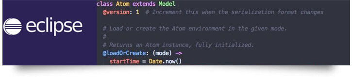 eclipse code editor