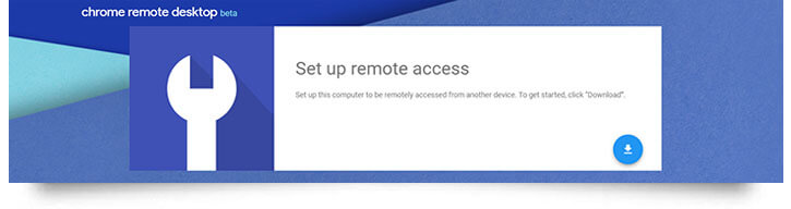 google chrome remote desktop