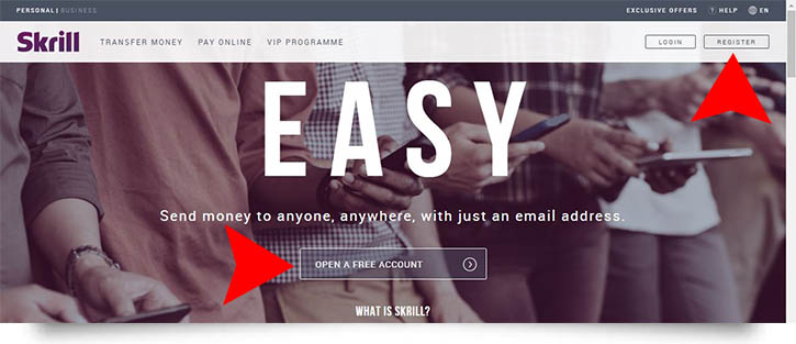 skrill website