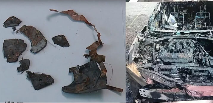 fire on samsung galaxy9