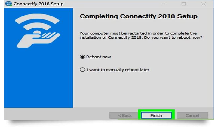reboot now