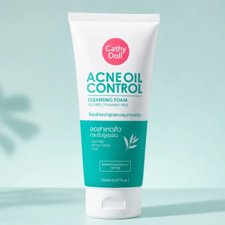 Cathy Doll Acne Oil Control Cleansing Foam