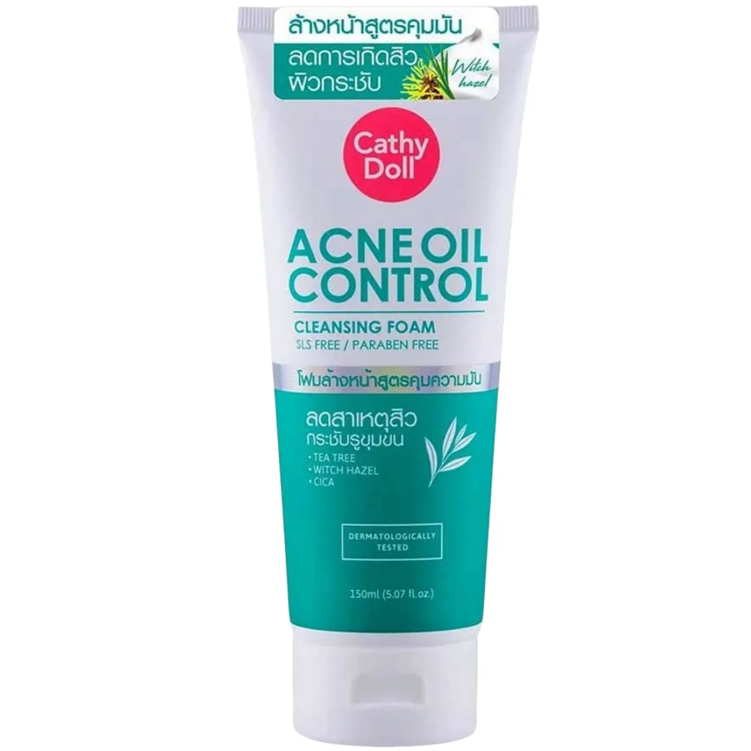Cathy Doll Acne Oil Control Cleansing Foam 150ml - Image 2