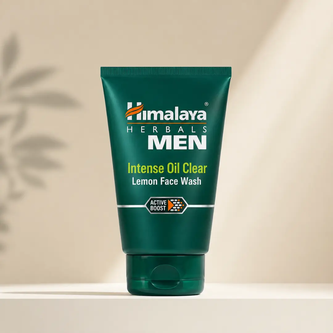 Himalaya Men Intense Oil Clear Lemon Face Wash - Image 2