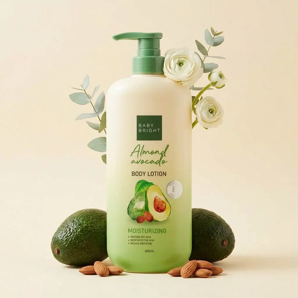 Baby Bright Body Lotion Almond Avocado