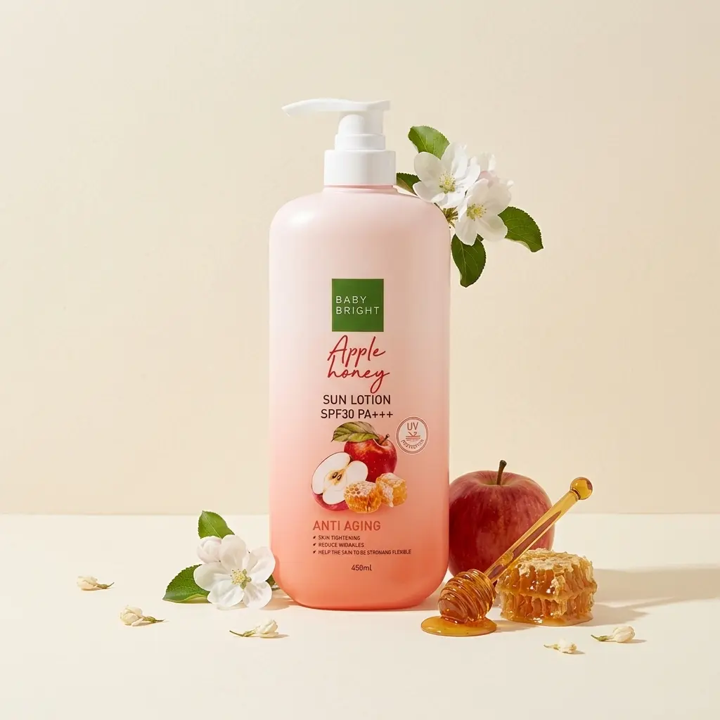 Baby Bright Body Lotion Apple Honey SPF