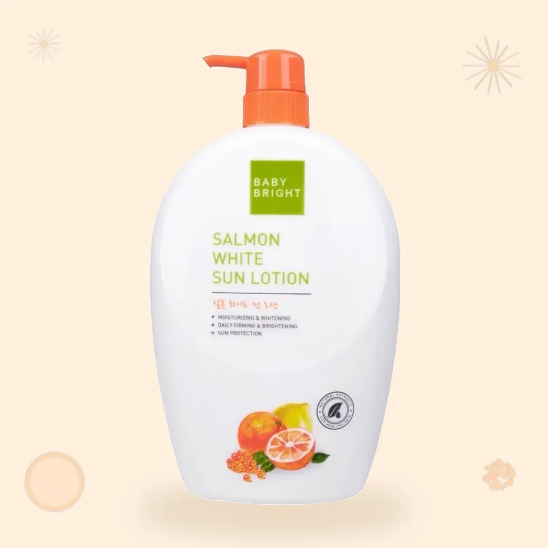 Baby Bright Body Lotion Salmon White Sun