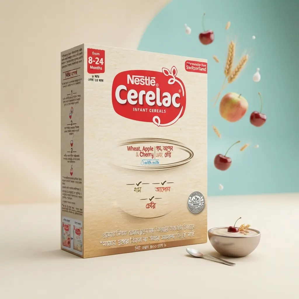 Cerelac-Wheat-Apple & Cherry Price in Bangladesh