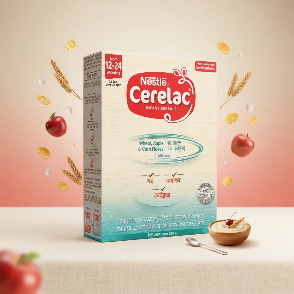 Cerelac-Wheat-Apple & Corn Flakes Price in Bangladesh