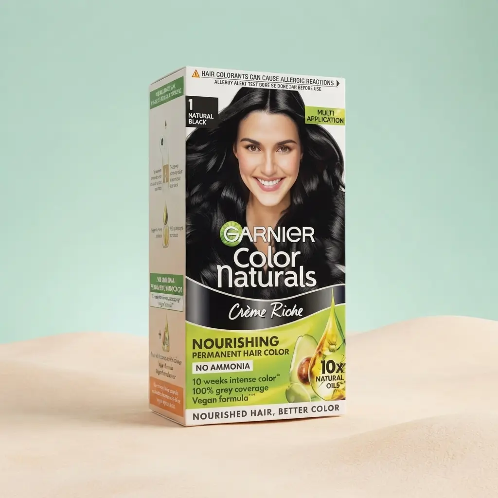 Garnier Hair Color Shades 1 Natural Black