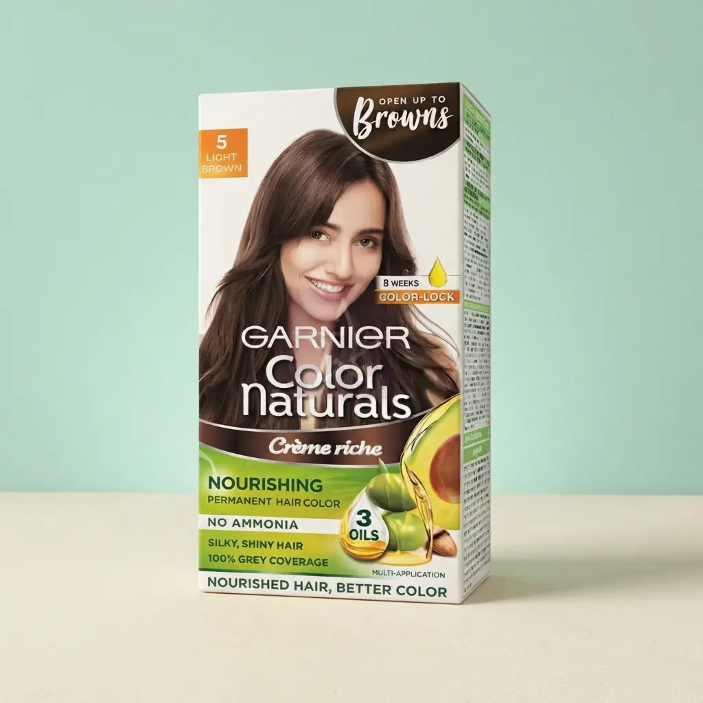 Garnier Hair Color Shades 5 Light Brown