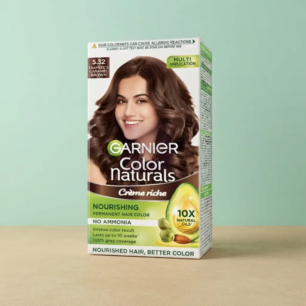 Garnier Hair Color Shades 5.32 careamel brown