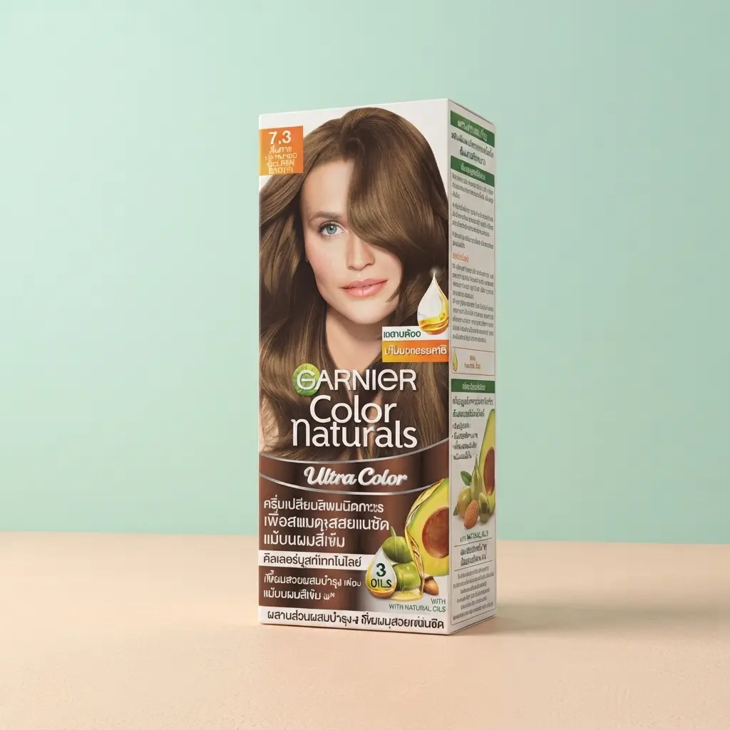 Garnier Hair Color Shades 7.3 Golden Brown