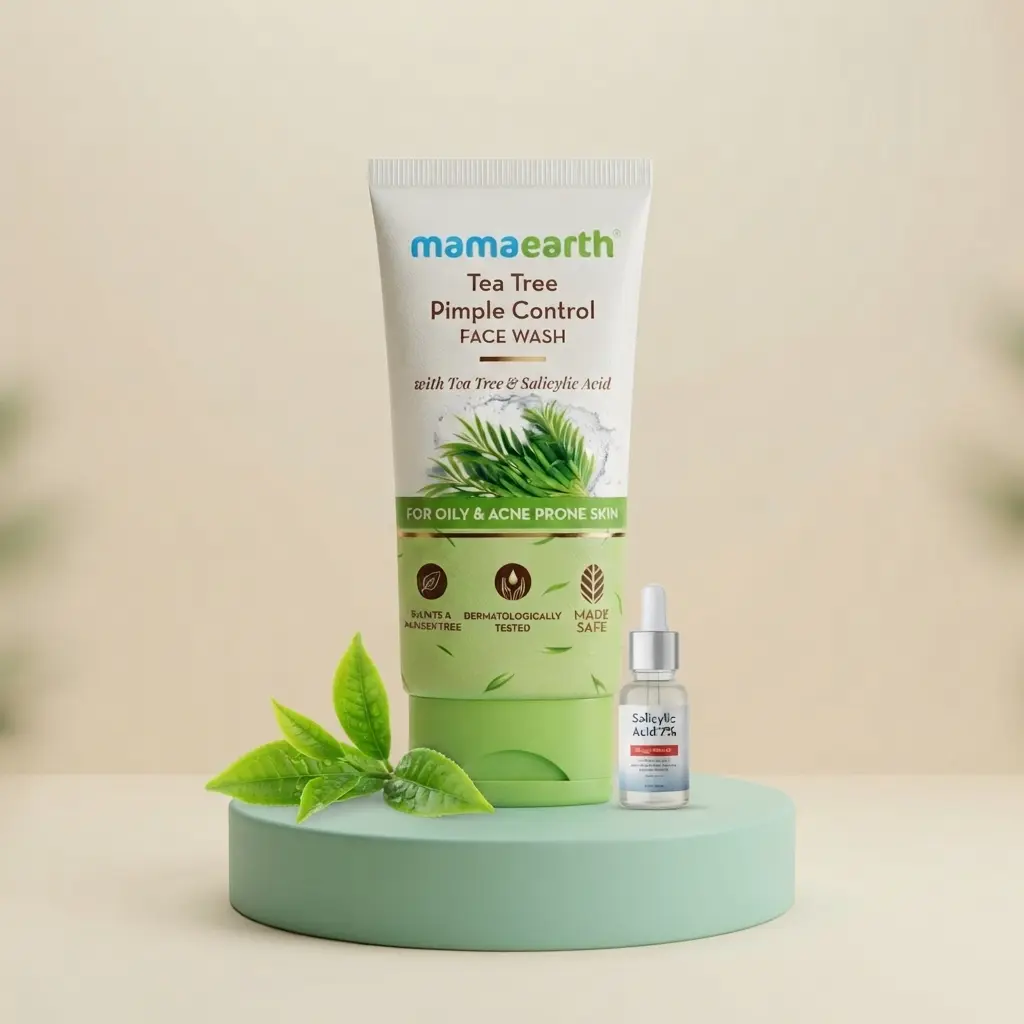 mamaearth-tea-tree pimple control face wash