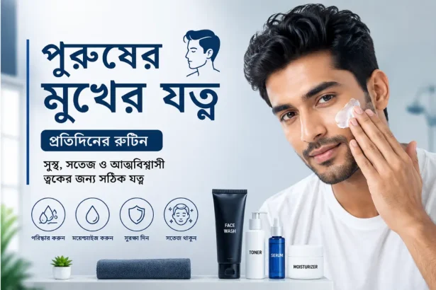 পুরুষের মুখের যত্ন
