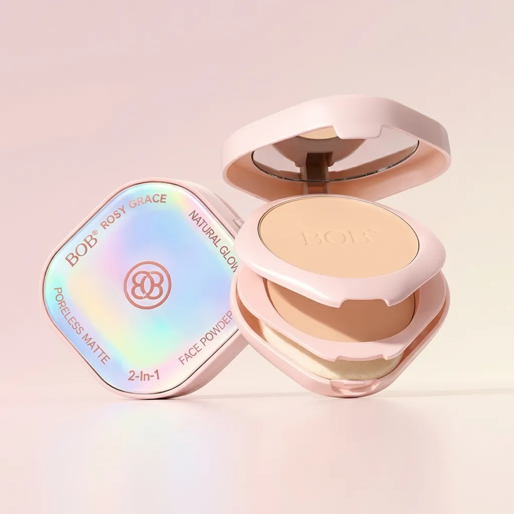 BOB Rosy Grace Poreless Matte Face Powder
