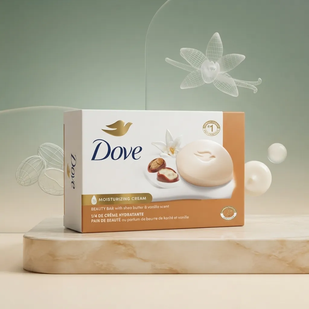 Dove Shia Butter Moisturising Cream Bar