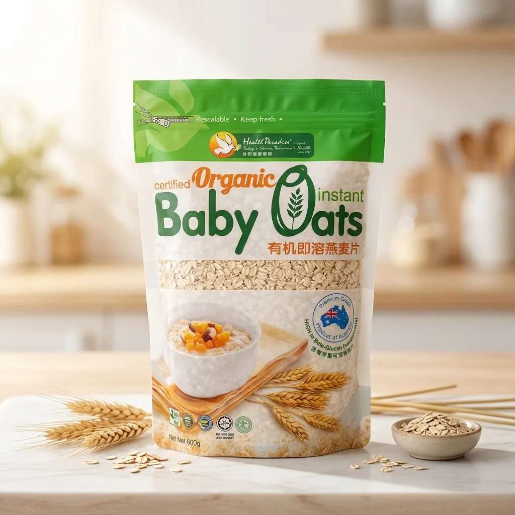 Health Paradise Organic Baby Oats 500g