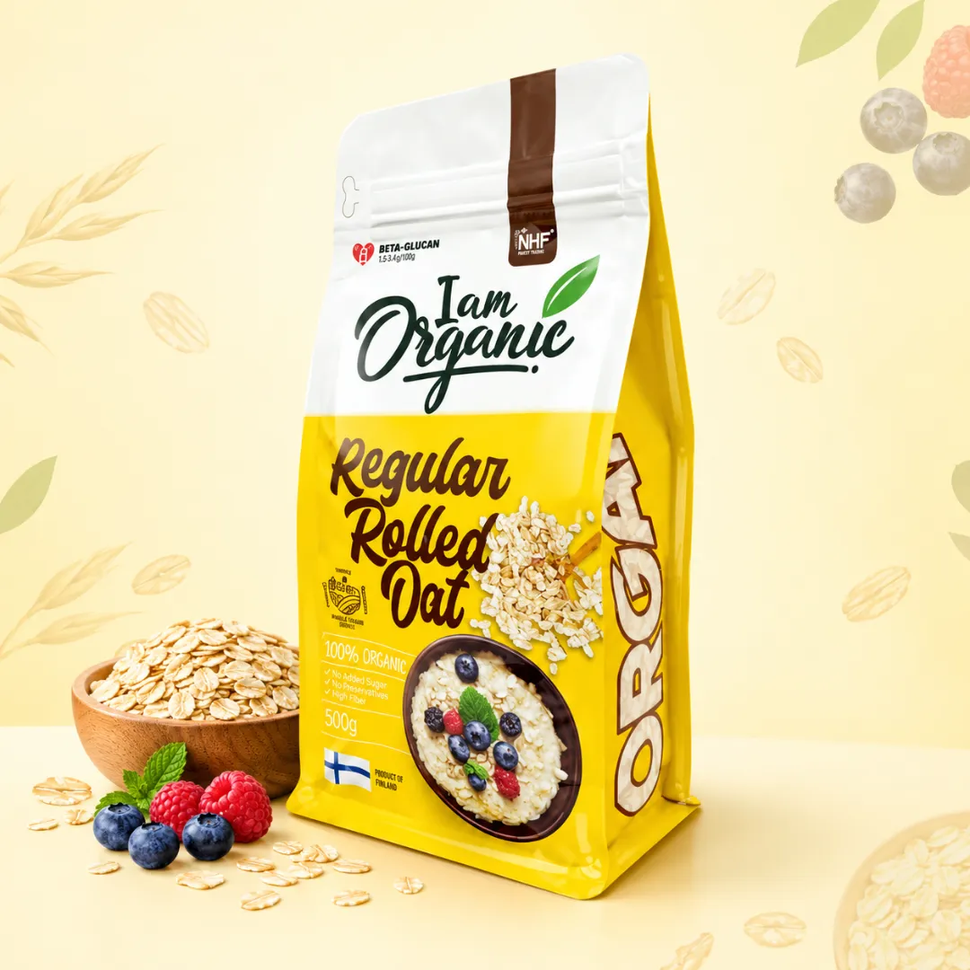 I Am Organic Regular Rolled Oats