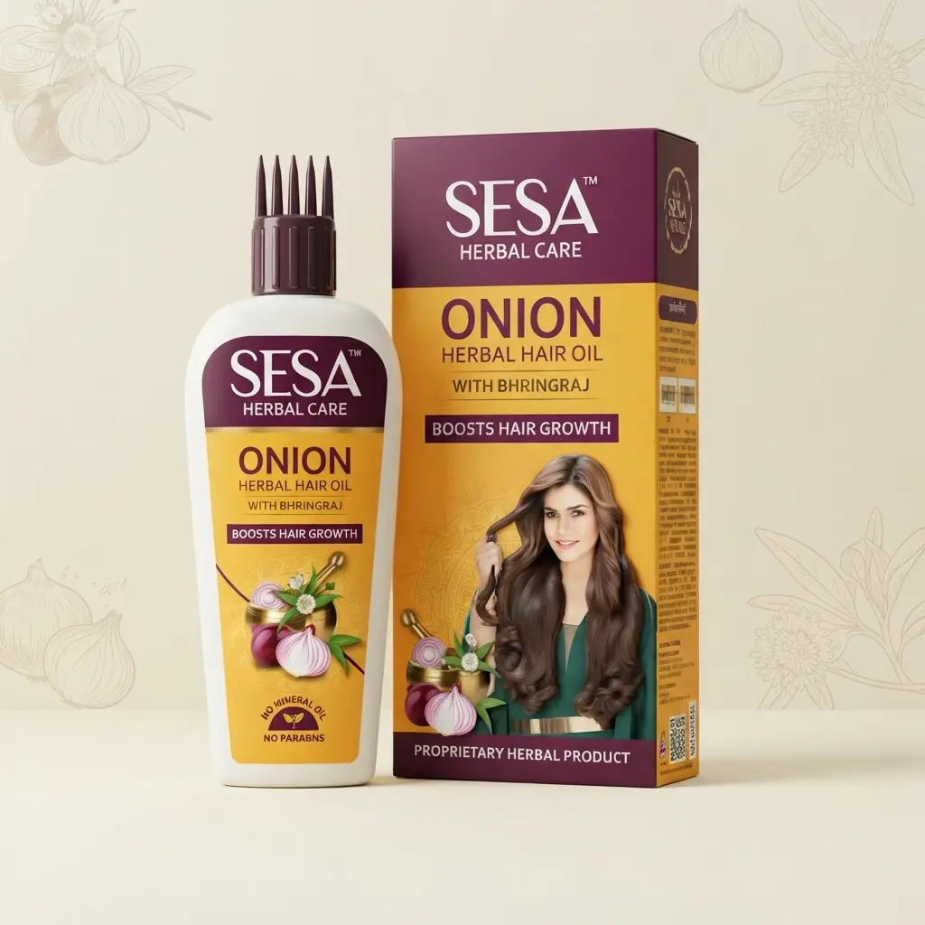 Sesa Onion Hair Oil with Bhringraj